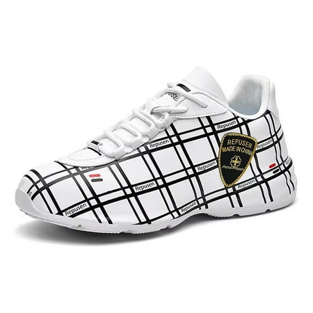 

Jjtiger Men s shoes bag sole shoes plaid series men s sports shoes casual