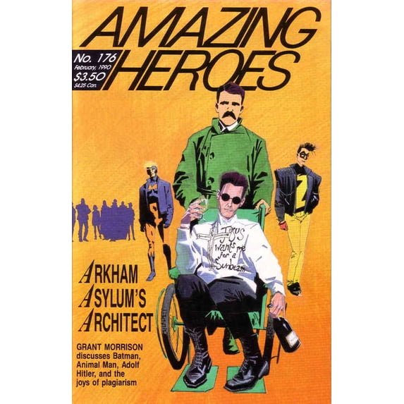 Amazing Heroes #176 VF ; Fantagraphics Comic Book