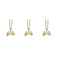 thumbnail image 2 of Transemion Gift Idea Stylish Chain Pendant Featuring Game Controller Charm Stylish Gold 3Set, 2 of 6
