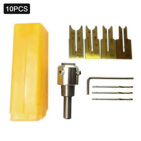 

Wooden Beads Maker Carbide Driller Bit Milling Cutter Woodworking Tool Kit for DIY Jewelry Crafts Home Decor