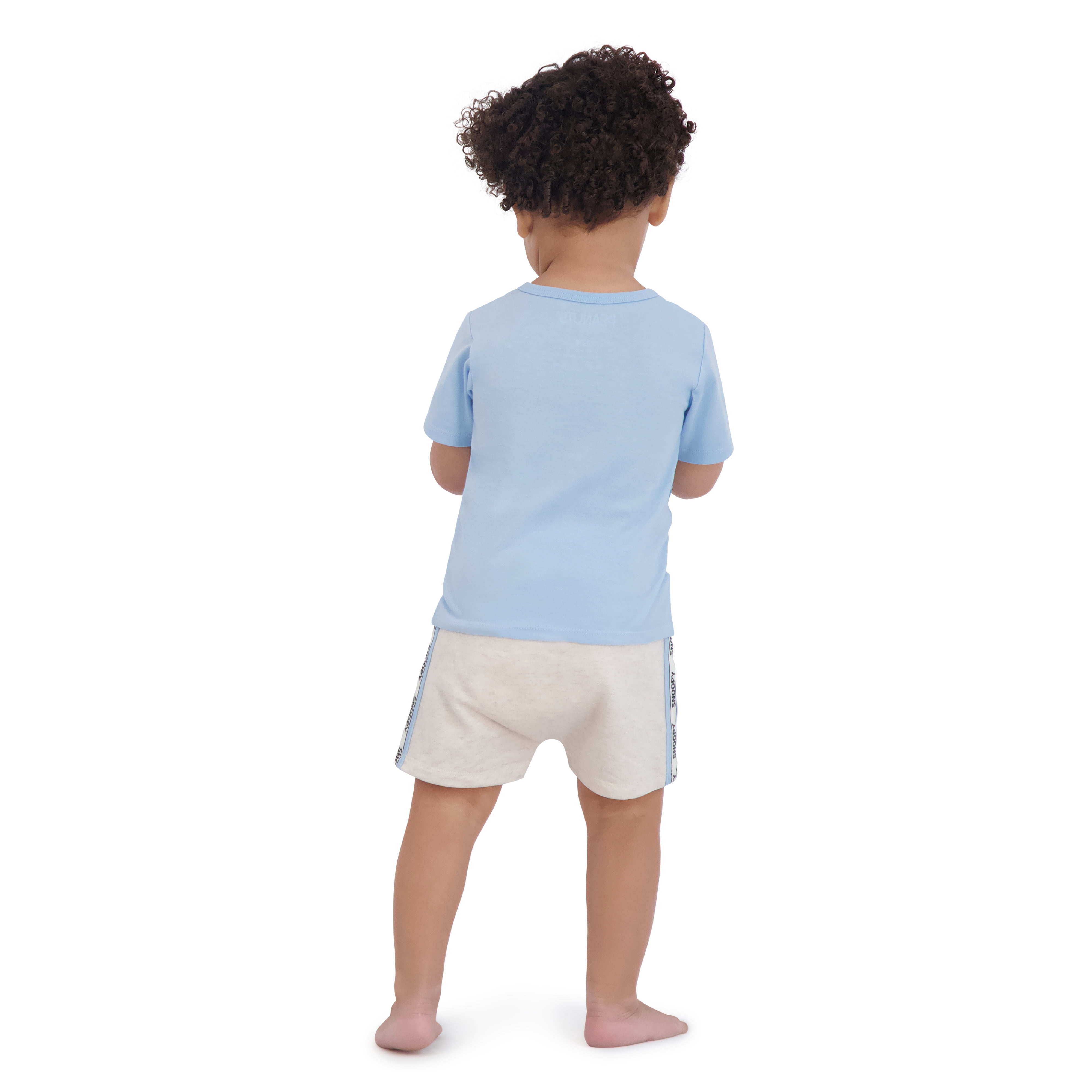 Snoopy Baby Boy 3 Piece Short Set, Sizes 0/3 Months-24 Months