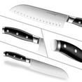 thumbnail image 6 of Linoroso 7 inch Santoku Knife Meat Chef Knife Kitchen Chopping Knife High Carbon Stainless Steel, 6 of 8
