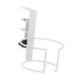 thumbnail image 4 of Portavasos de escritorio con abrazadera para mesa, fácil de instalar, para dormitorio, juegos, escritorio, ahorra espacio, sin taladros, organizador Blanco, 4 of 8