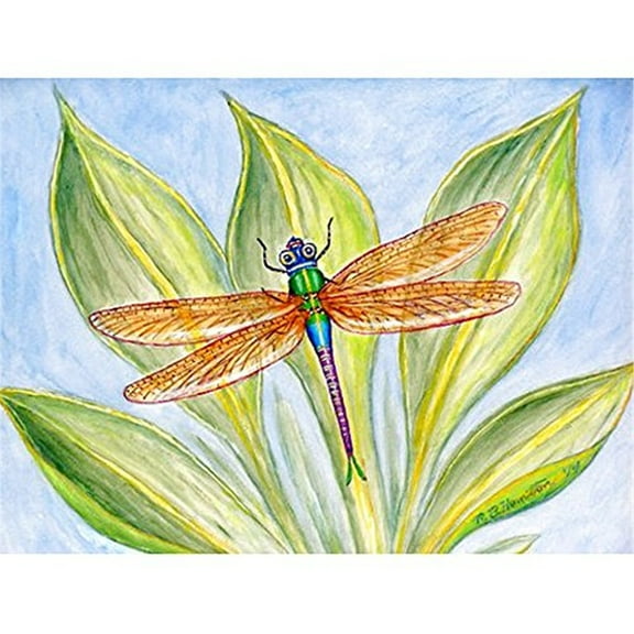 Betsy Drake PM299 Dicks Dragonfly Place Mat - Set of 4