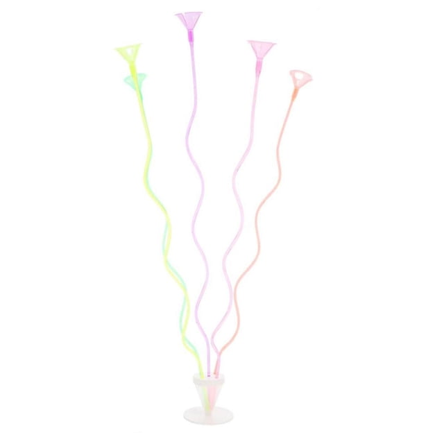 Kit de soporte para mesa con globos, centro de mesa con base para mesa de fiesta de cumpleaños Vistoso