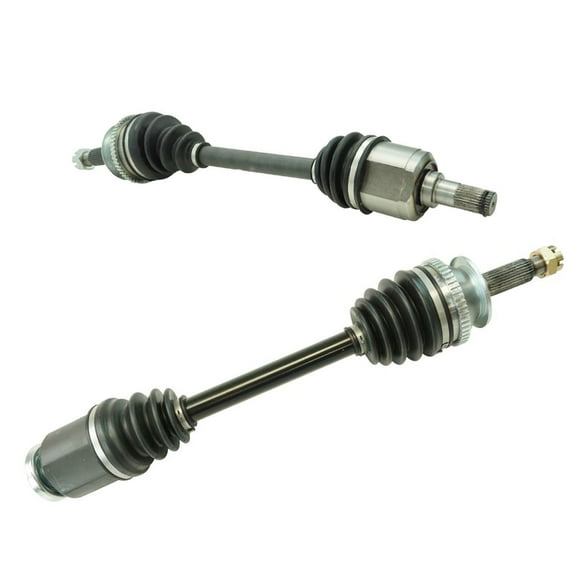 TRQ Front CV Axle Shaft Assembly Set Compatible with 2001-2006 Hyundai Santa Fe