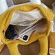 thumbnail image 2 of Bolso informal para mujer con correa ajustable, bolso de viaje con dibujos animados de ganso (amarillo), 2 of 9