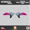 thumbnail image 2 of Kalair GFX Graphics Kit for KTM Motorcross 4-Stroke 250SX-F, 350SX-F, and 450SX-F (2023) Screech Series, 2 of 5