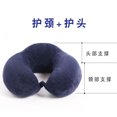 thumbnail image 3 of Portable U Type Memory Foam Neck Pillow for Outdoor Travel, 3 of 6