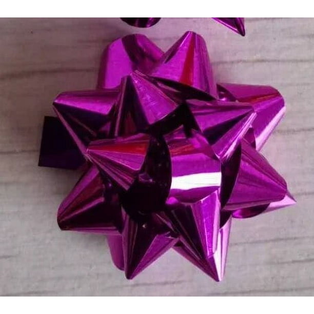 50 Uds. Mini confeti de 2,5 cm, lazos para envolver regalos, regalo de Navidad, lazos adhesivos para papel de regalo, regalos de bodas, lazos de San Valentín, lazos de natal