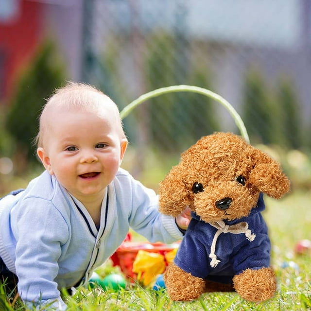 Puppy Toy Doll Teddy Dog Rag Doll Cute Cute Trumpet Animal Doll