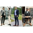 thumbnail image 6 of Falari Men Dress Socks 5-Pack Plain Rib Black Dress Socks Cotton Crew Socks Size 10-13, 6 of 7
