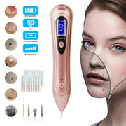 Mole Remover Pen,Skin Tag Remover Dark Spot Remover Freckle Tattoo Wart Mole Removal Tool With LED Screen and Spotlight