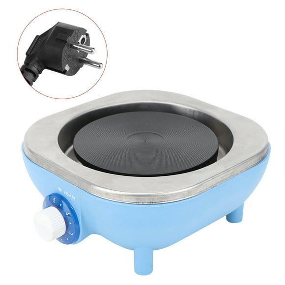 500W Household Kitchen Portable Plugging in Electric Heating Stove Mini Stove EU Plug 230VBlue