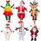 thumbnail image 2 of Disfraz inflable de árbol de Navidad de Papá Noel para adultos, hombres y mujeres, vestido bonito y divertido para Navidad, Carnaval, ropa de fiesta de Purim, 2 of 7
