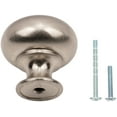 thumbnail image 4 of Designperfect Dpa10r31k-10Pack Farmhouse Pack Of (10) 1-1/4" Ridged Door Knob Style Round, 4 of 4