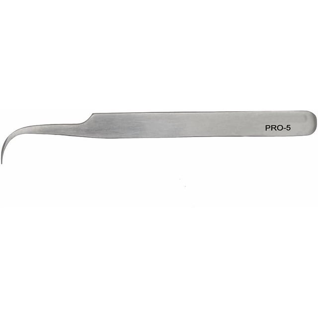 Pince à Cils Professionnelle Volume Outil d'Application de Faux Cils / Pinces Multi-Formes & Usages pour Volume, Isolation & Cils Classiques (5-90 Degrés Pointe / Volume)