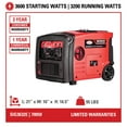thumbnail image 3 of SIMPSON Portable 3,200 Watt Gas Inverter Generator & Portable Power Station, 3 of 12