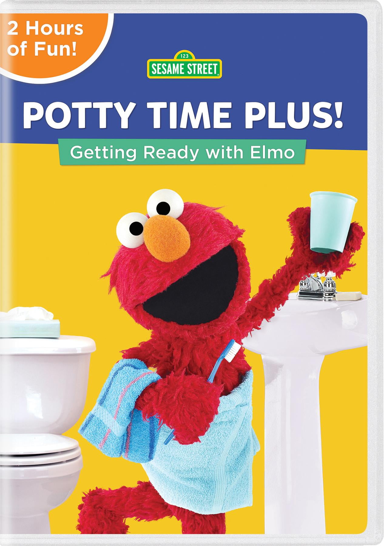 Sesame Street Sing Along Book CD Set Elmo Get Ready For School  NEW 