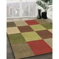thumbnail image 2 of Ahgly Company Indoor Round Patterned Metallic Gold Area Rugs, 6' Round, 2 of 6