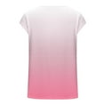 thumbnail image 4 of Aofany Summer Tank Tops for Women 2024 Crewneck Sleeveless Shirts Casual Plus Size Gradient Tunic Blouses, 4 of 4
