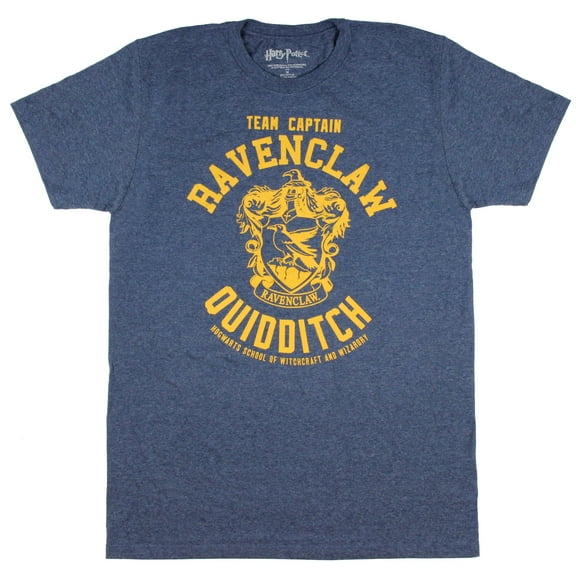 Harry Potter Ravenclaw Quidditch Mens Hogwarts T-shirt (X-Large)