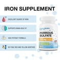 thumbnail image 4 of Suplemento de hierro Puregen Labs Sulfato ferroso 325 mg 200 comprimidos, 4 of 7
