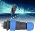 thumbnail image 1 of FLAMEEN Aviation Power Connector, Waterproof Plug Socket Copper Contacts For Electronic Equipments, 1 of 8