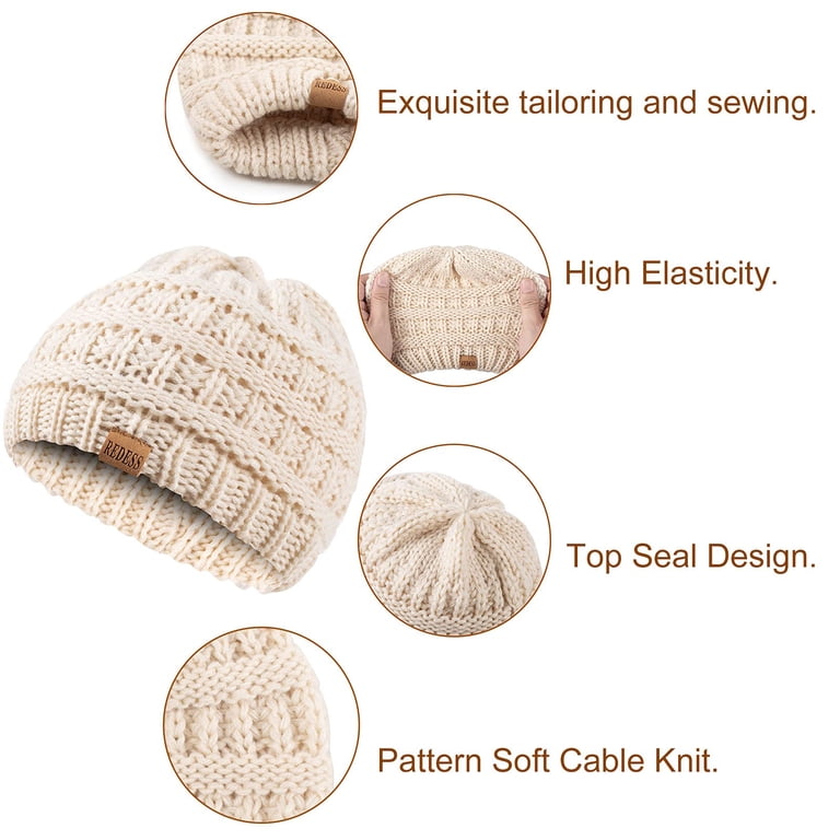 REDESS Baby Winter Beanie Hat, 3-Pack photo 4