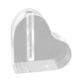 thumbnail image 2 of 3x Florero de Acrílico en Forma de Corazón Estético Transparente Elegante Decoraciones en Forma de Libro Cubo de Flores de Acrílico Florero de Acrílic 3 piezas, 2 of 10