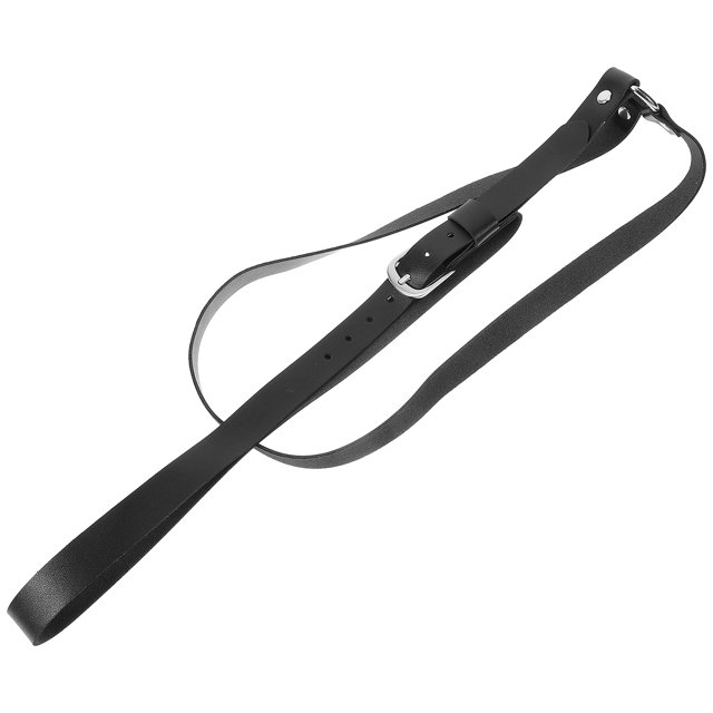 BESTYASH Ajustable Para Sombreros De Camión En Cuero PU Negro Duradero