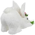thumbnail image 5 of Easter Rabbit with Carrot Figurine - 9.25" - White, 5 of 5