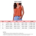thumbnail image 4 of Camiseta sin mangas de seda satinada para mujer, cuello en V, informal, color puro, camisola básica de seda satinada, 4 of 6