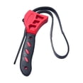 thumbnail image 1 of Llave de correa de filtro ajustable, herramienta de plomería flexible, genérica y multifuncional para juntas de pegamento y accesorios de unión de 8 pulgadas, 1 of 8