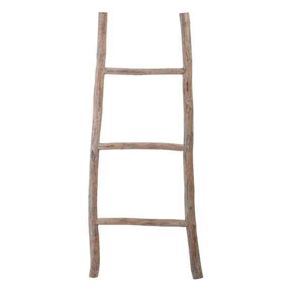 Elk Home Lydia Wood Ladder in Small Bleached