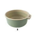 thumbnail image 3 of Billuyoard Taomi BasketKitchen Colador Colador y drenaje Utensilios de cocina Coladores de cesta de drenaje Cocina y Comedor Verde Nórdico pequeño, 3 of 6