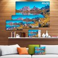 thumbnail image 3 of Lago Rienza Ursprung Panorama - Large Seashore Canvas Art Print, 3 of 4
