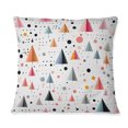 thumbnail image 3 of Designart "Light Pink Pattern Of Tiny Triangles" Geometric Throw Pillow - Modern Pillow For Couch - Insert And Pillows Covers For Bedroom Decor, 3 of 5