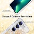 thumbnail image 5 of Comepatible with Samsung S23 Plus Case Glitter Sparkle Gold, Luxury Phone Case Samsung Galaxy S23 Plus Case Silicone Shiny Bumper Protective Case Anti-Scratch Cover (Gold), 5 of 14