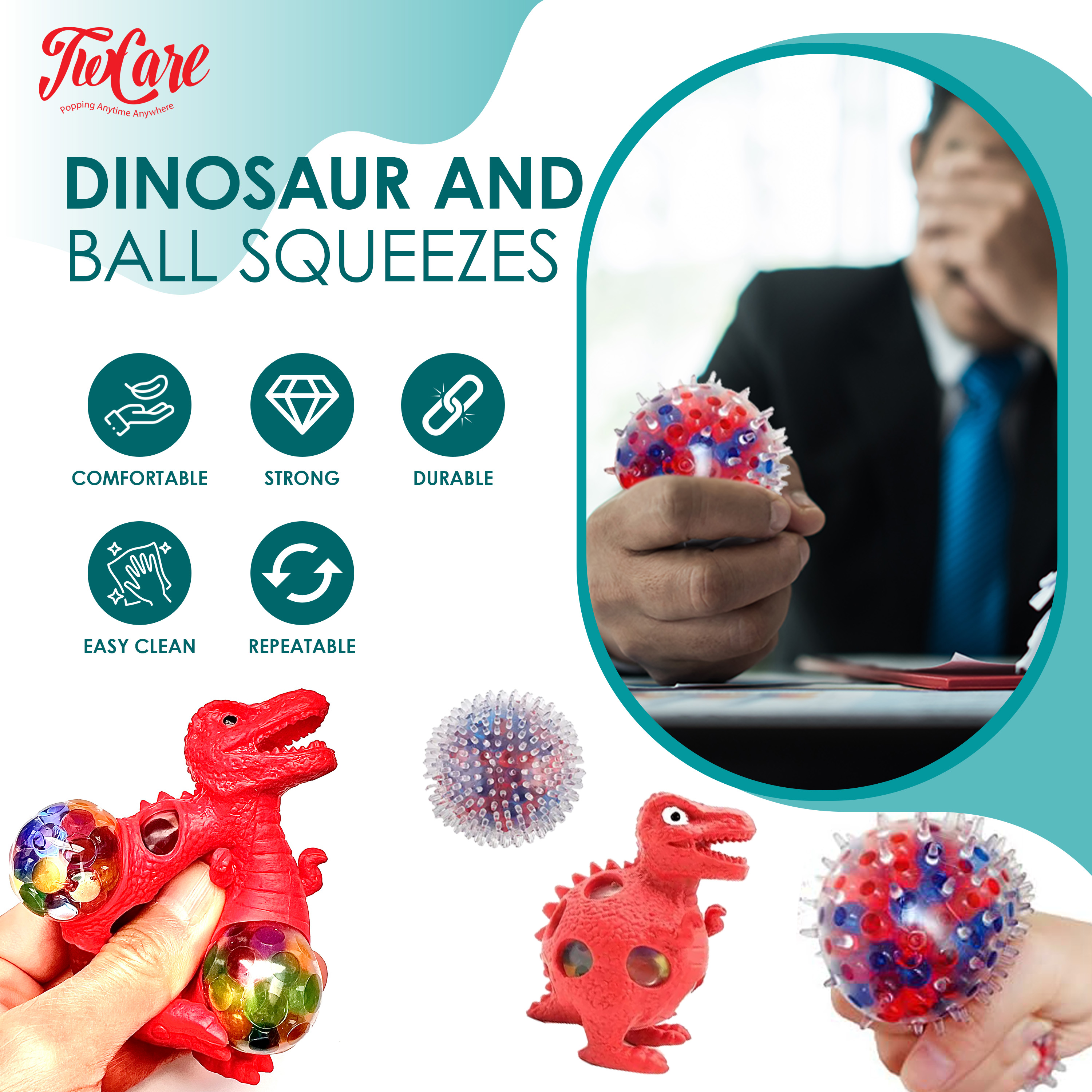 TwCare 120-Piece Fidget Toy Sensory Set photo 7