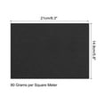 thumbnail image 2 of Uxcell Colored Copy Paper 8.3x5.8" 80gsm Black 25 Sheets, 2 of 7