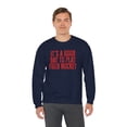 thumbnail image 6 of Field Hockey Sweatshirt Gifts Crew Neck Shirt Long Sleeve Unisex, 6 of 7