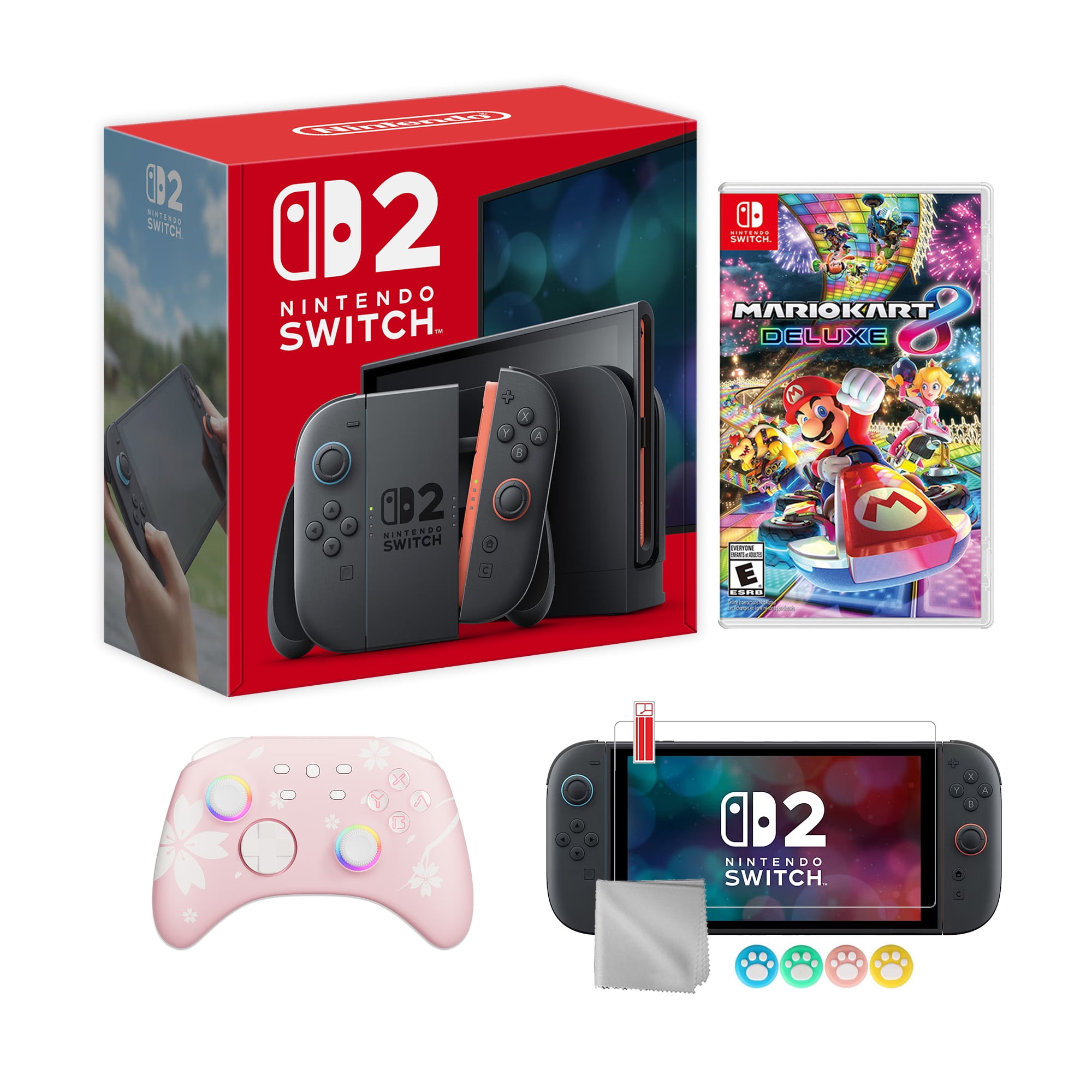 Nintendo Switch 2 Console 256GB 7.9-Inch 1080P HDR Touch Screen