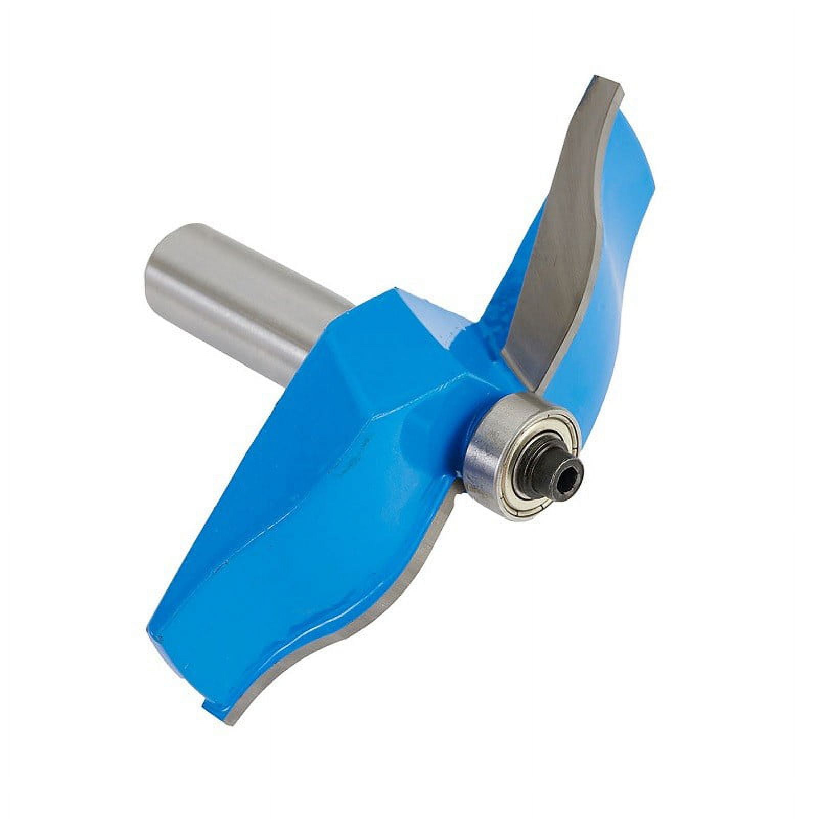 12mm Shank Round Over Rail&Stile with Cove Panel Raiser Router Bit Tenon Cutter
