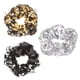 thumbnail image 4 of 3pcs Hair Ties Women Hair Scrunchies Sequins Hair Scrunchies Elastic Ponytail Holders for Teen Girls, 4 of 4