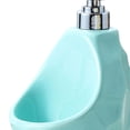 thumbnail image 4 of Paquete de 2 dispensadores de jabón para el cuerpo, jabón para platos, jabón de manos, hogar y oficina. Verde azul, 4 of 9