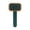 Green, variant on BOKYAN Pet Slicker Brush – 135° Needle Comb, One‑Click Self‑Cleaning, Soft Head for Gentle Massage, Ideal for Cats & Dogs