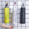 thumbnail image 3 of AnuirheiH Plastic Bag Holder Bag Holder for Plastic Bags Folding Hanging Storage Bag Trash bags Holder Mesh Garbage Bag for Home and Kitchen, 3 of 4