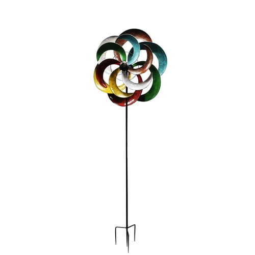 Alpine Windmill Garden Stake by