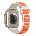 thumbnail image 1 of Correas Reloj Correa Deportiva para Apple ( ) Naranja Blanco, 1 of 9